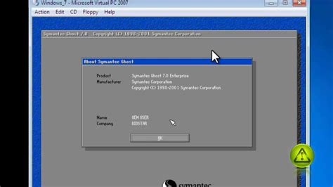 norton ghost 15 clone boot disk